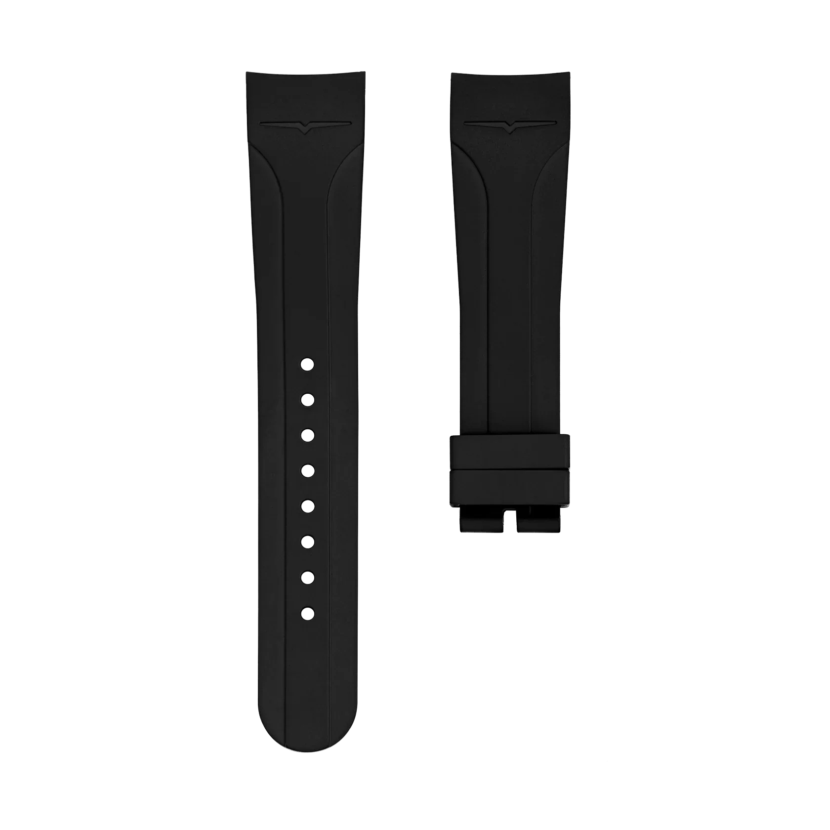 Black Rubber STRAP 42MM