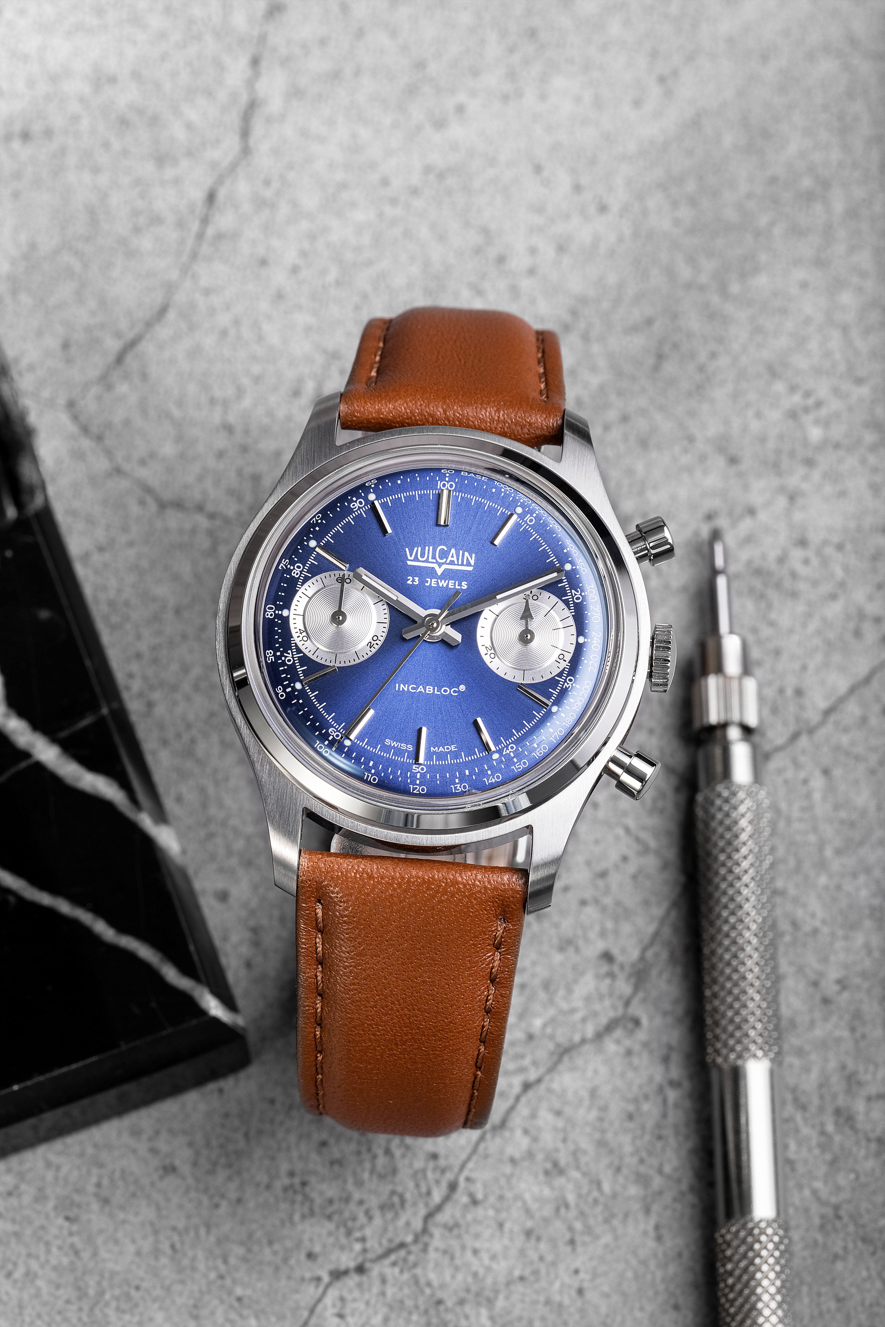 Chronograph 70's - Blue - Image 4