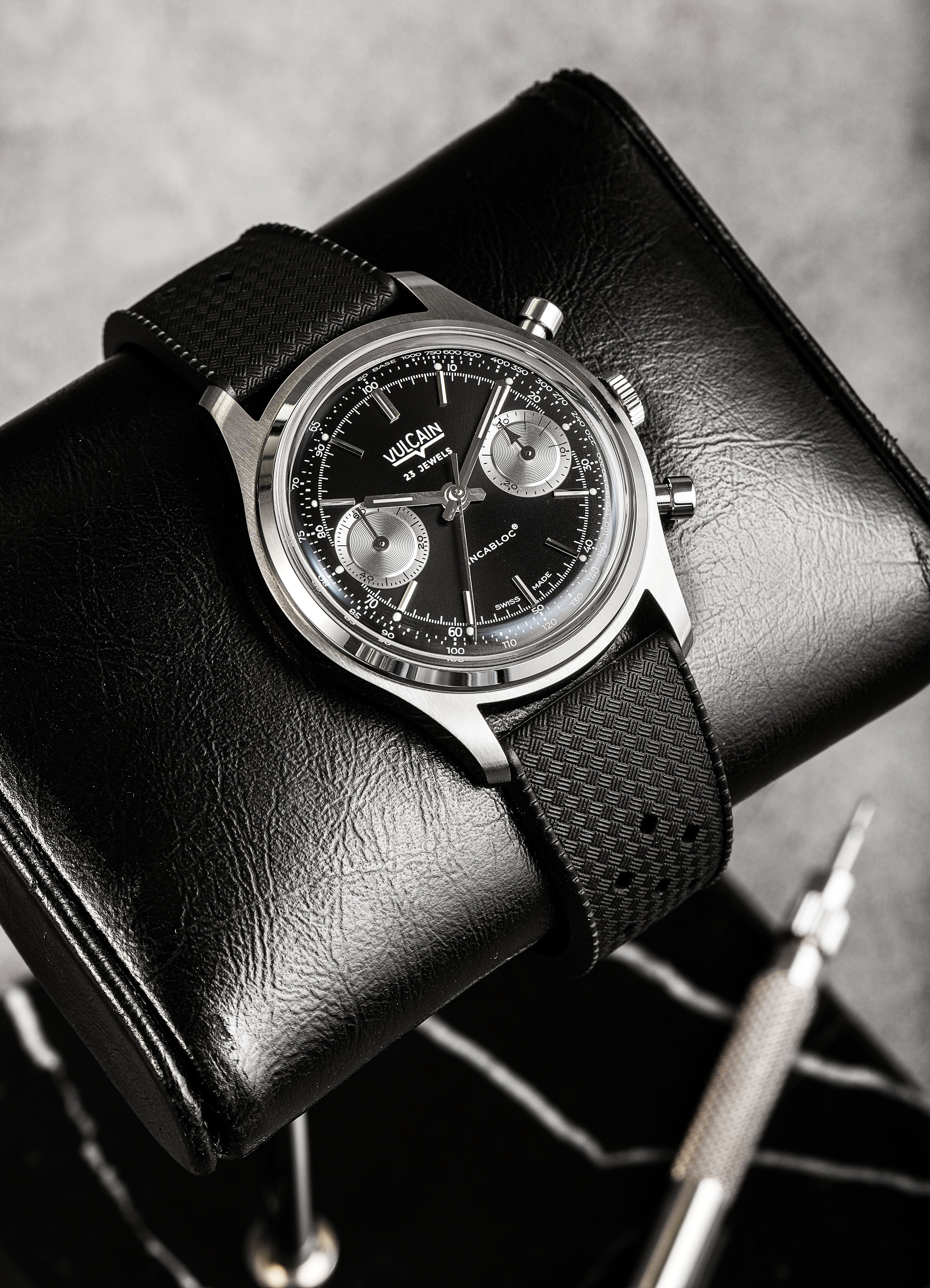 Chronograph 70's - Black & Silver - Image 5