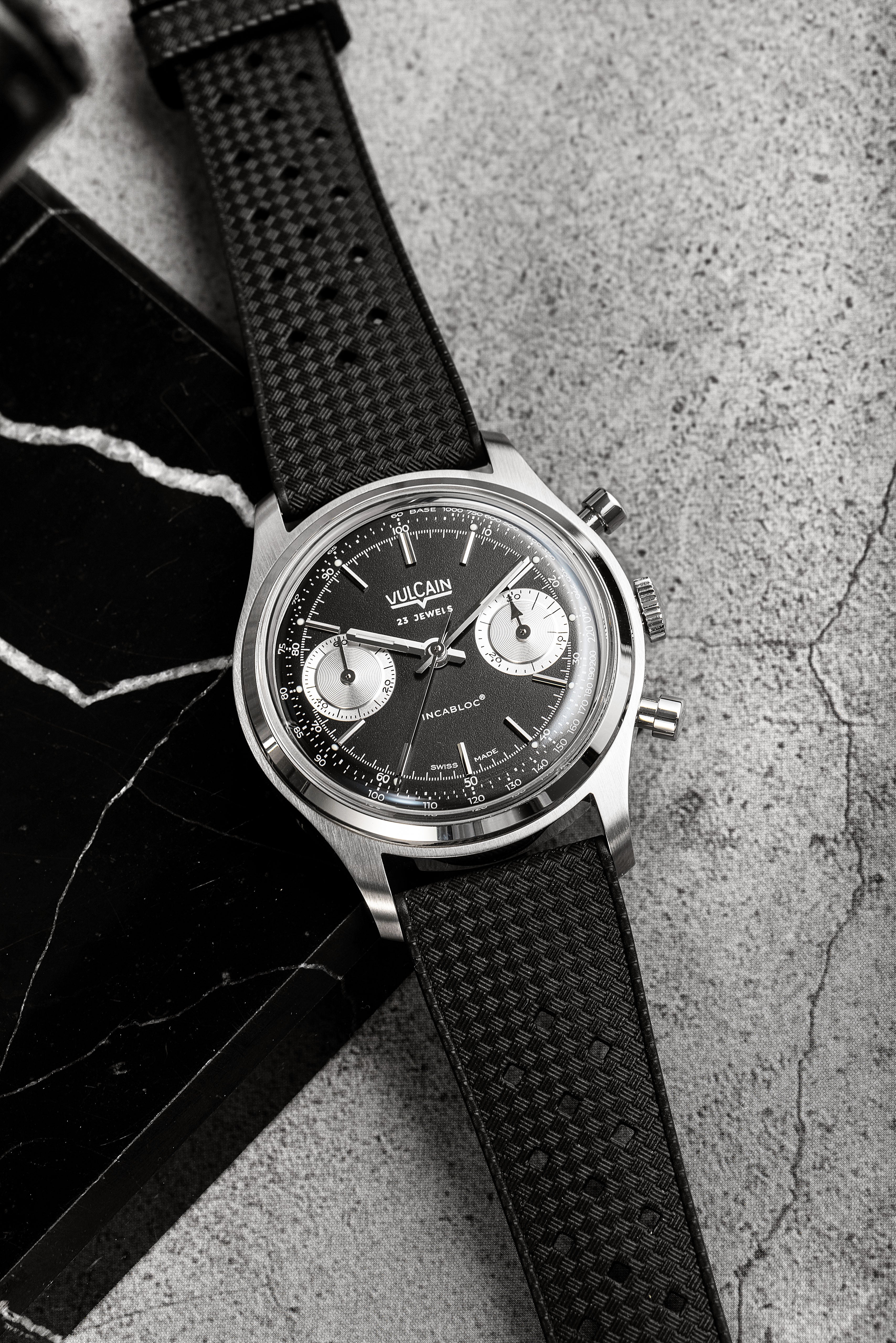Chronograph 70's - Black & Silver - Image 6
