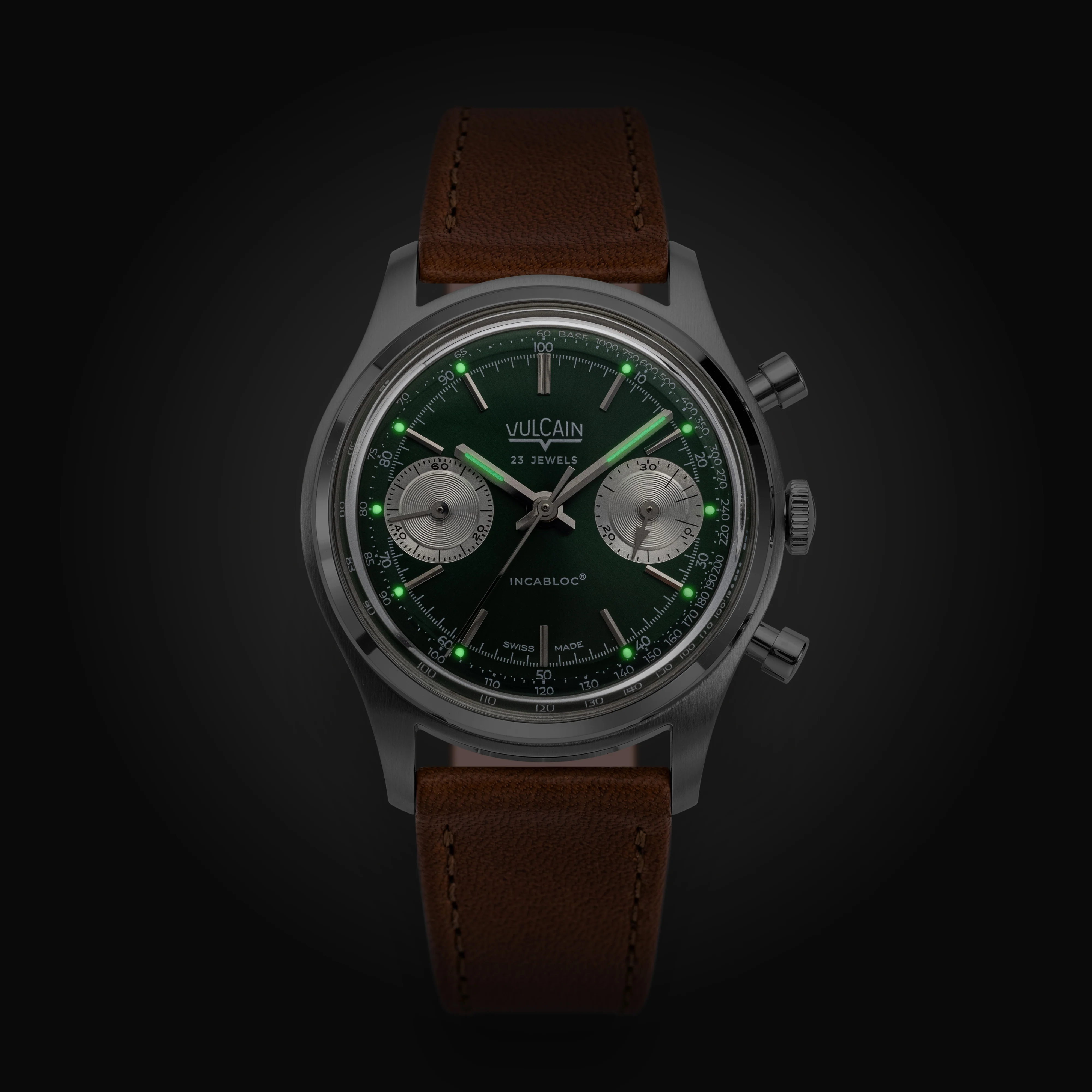 Chronograph 70's - Green - Image 15