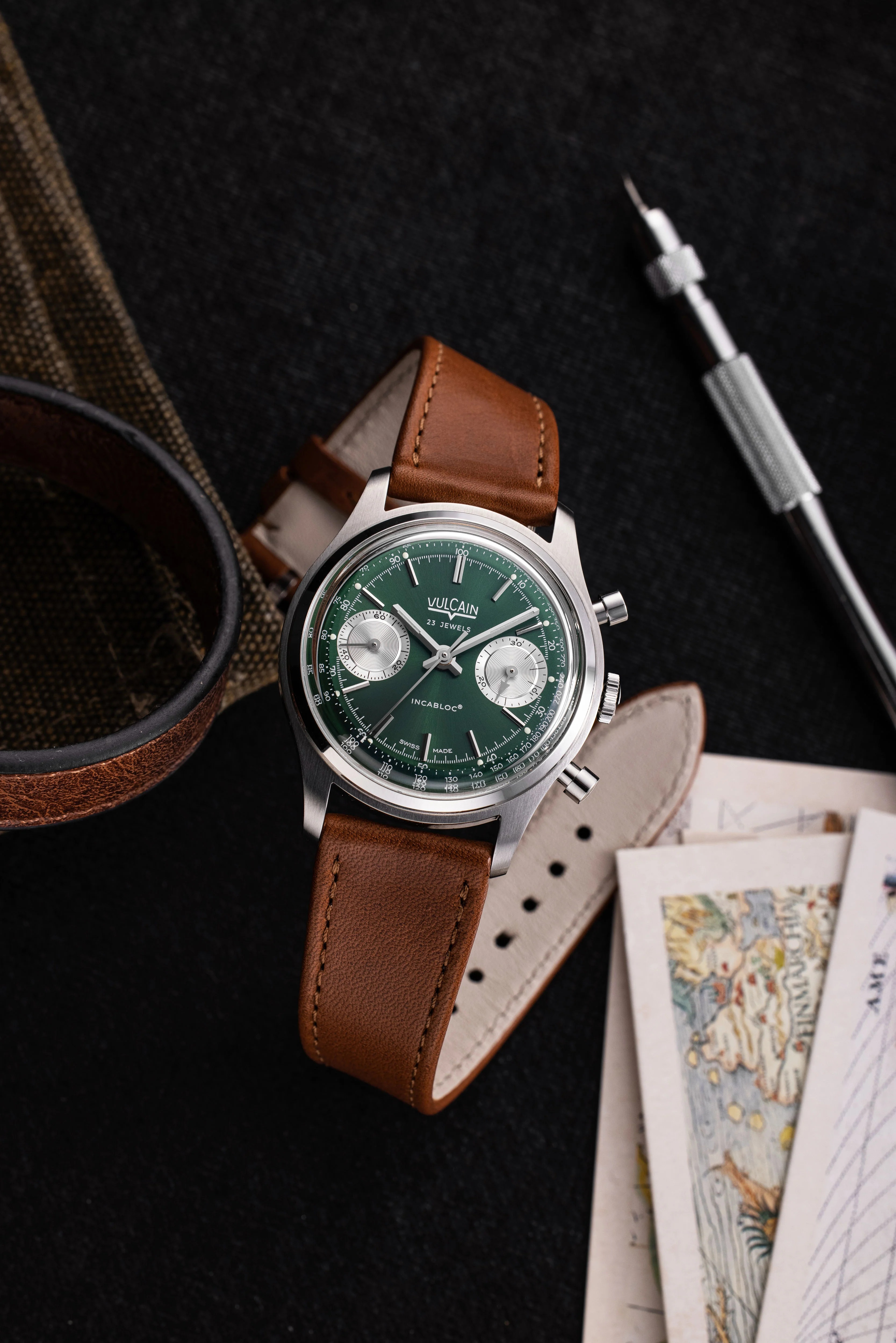 Chronograph 70's - Green - Image 16