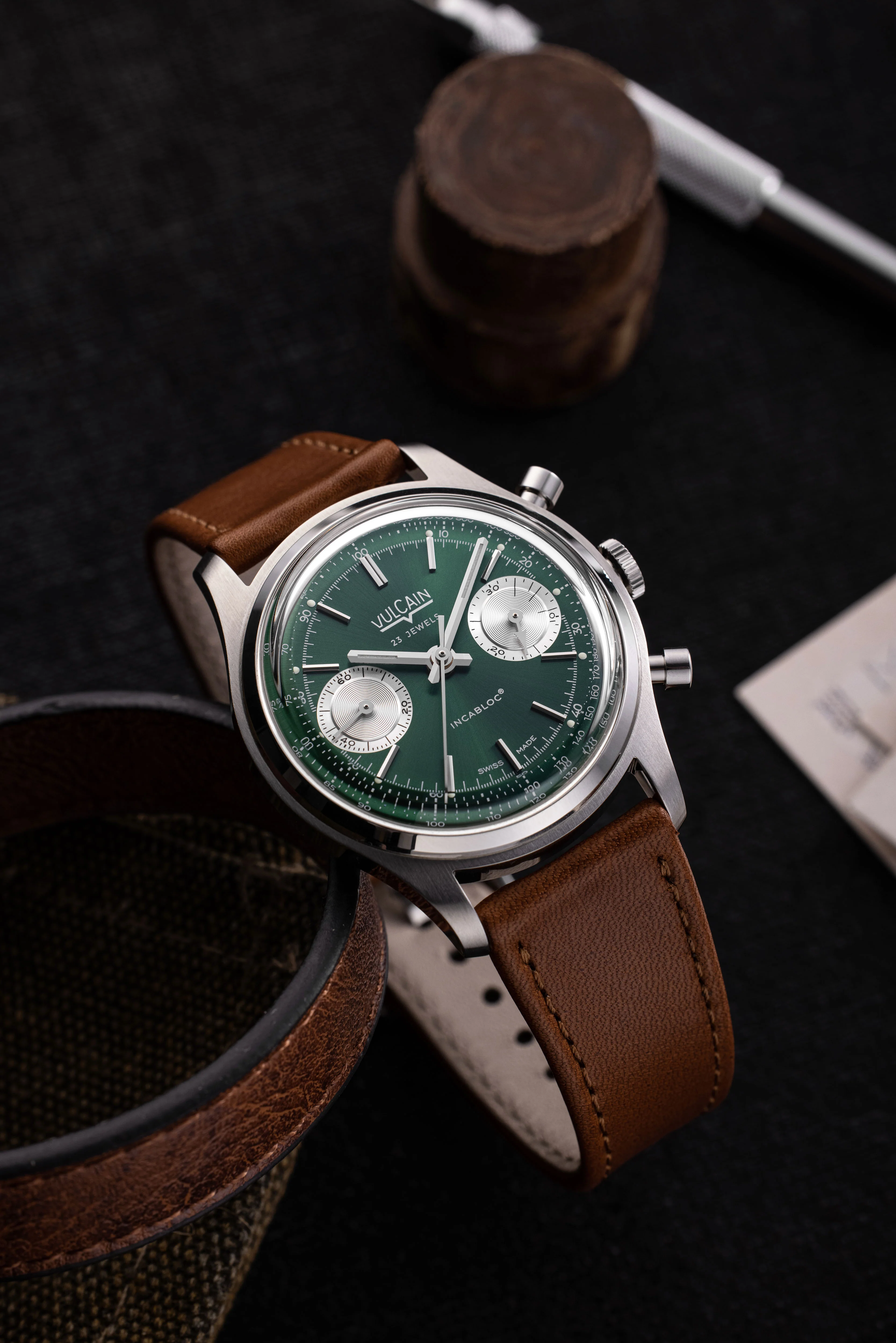 Chronograph 70's - Green - Image 18