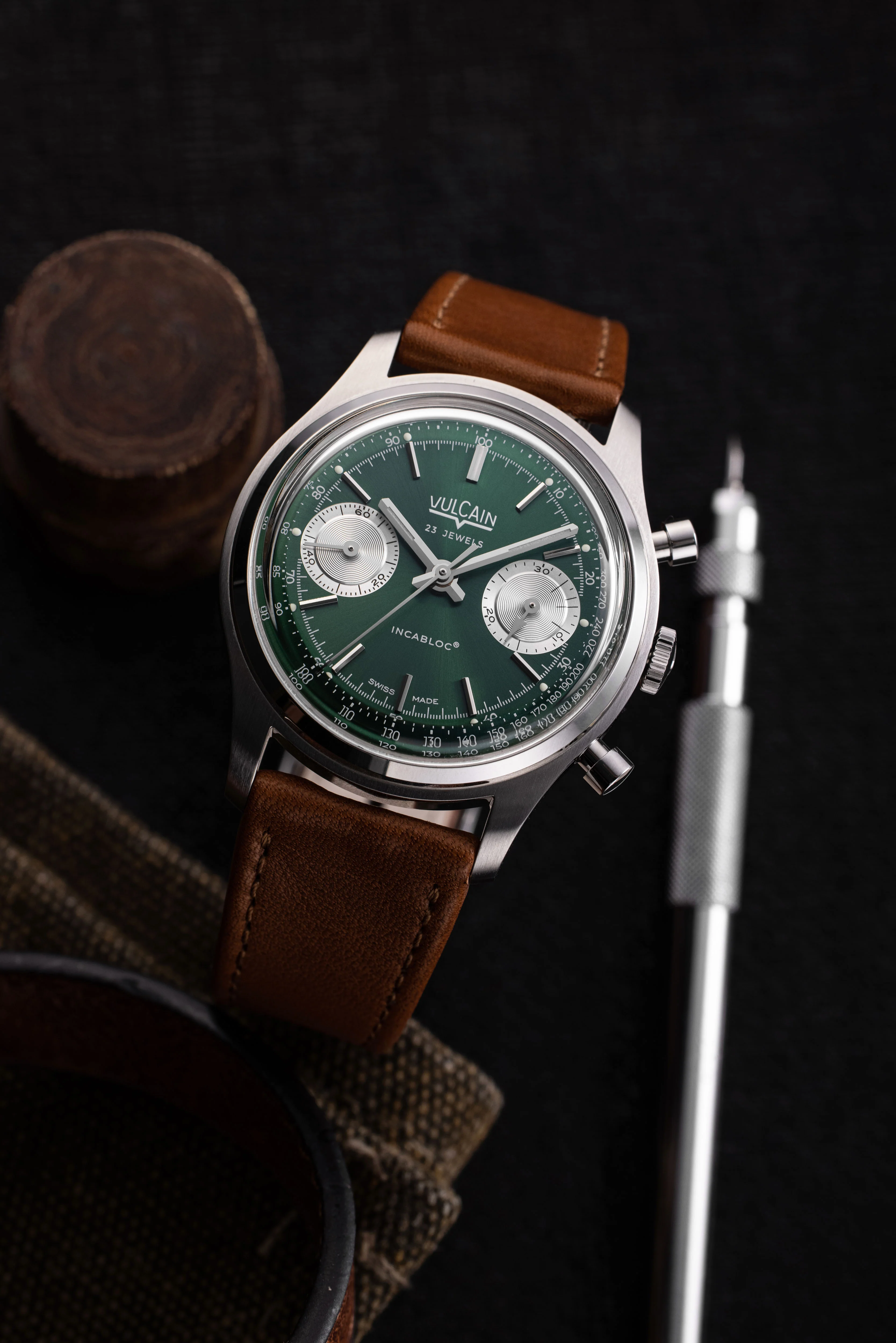 Chronograph 70's - Green - Image 19