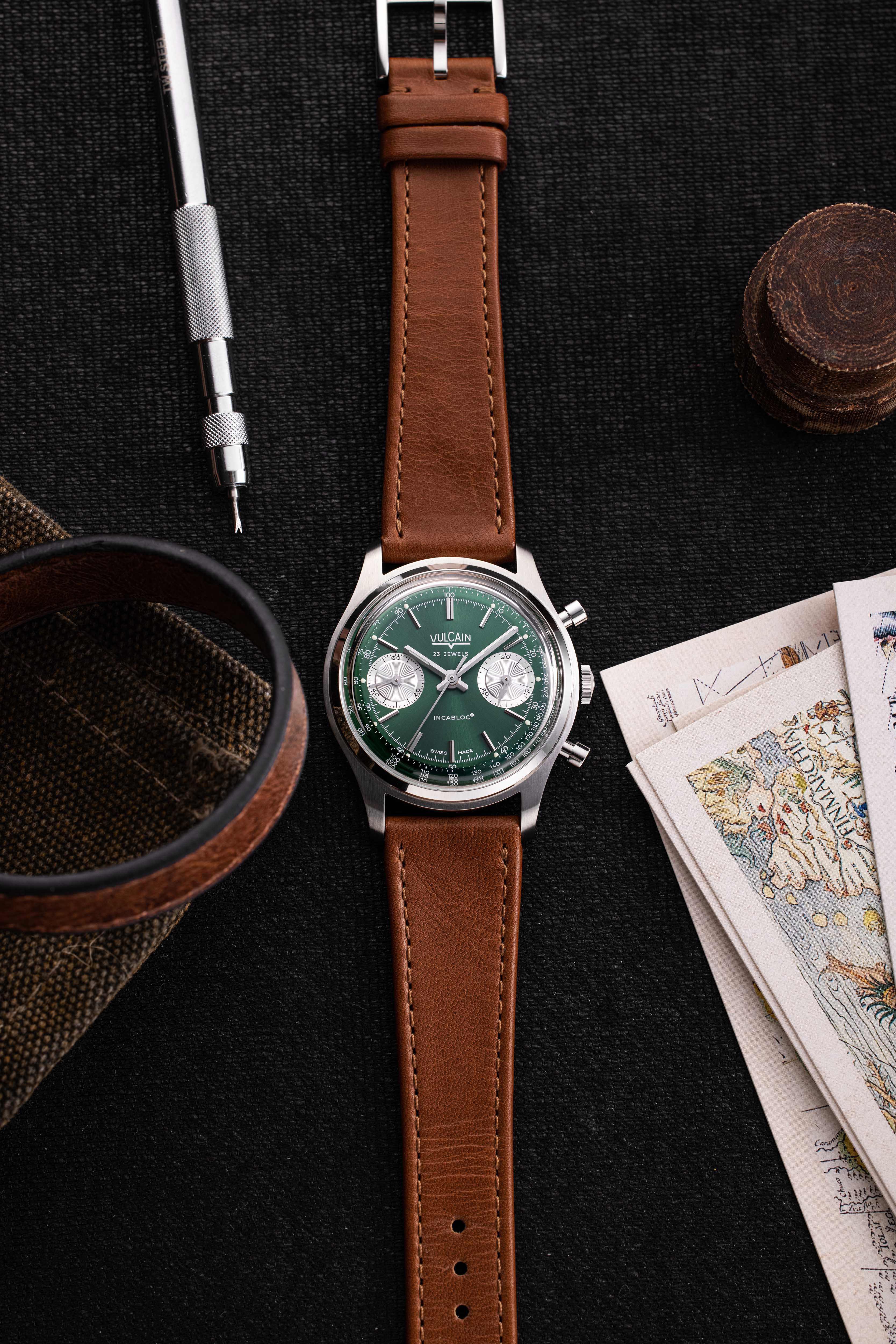 Chronograph 70's - Green - Image 24