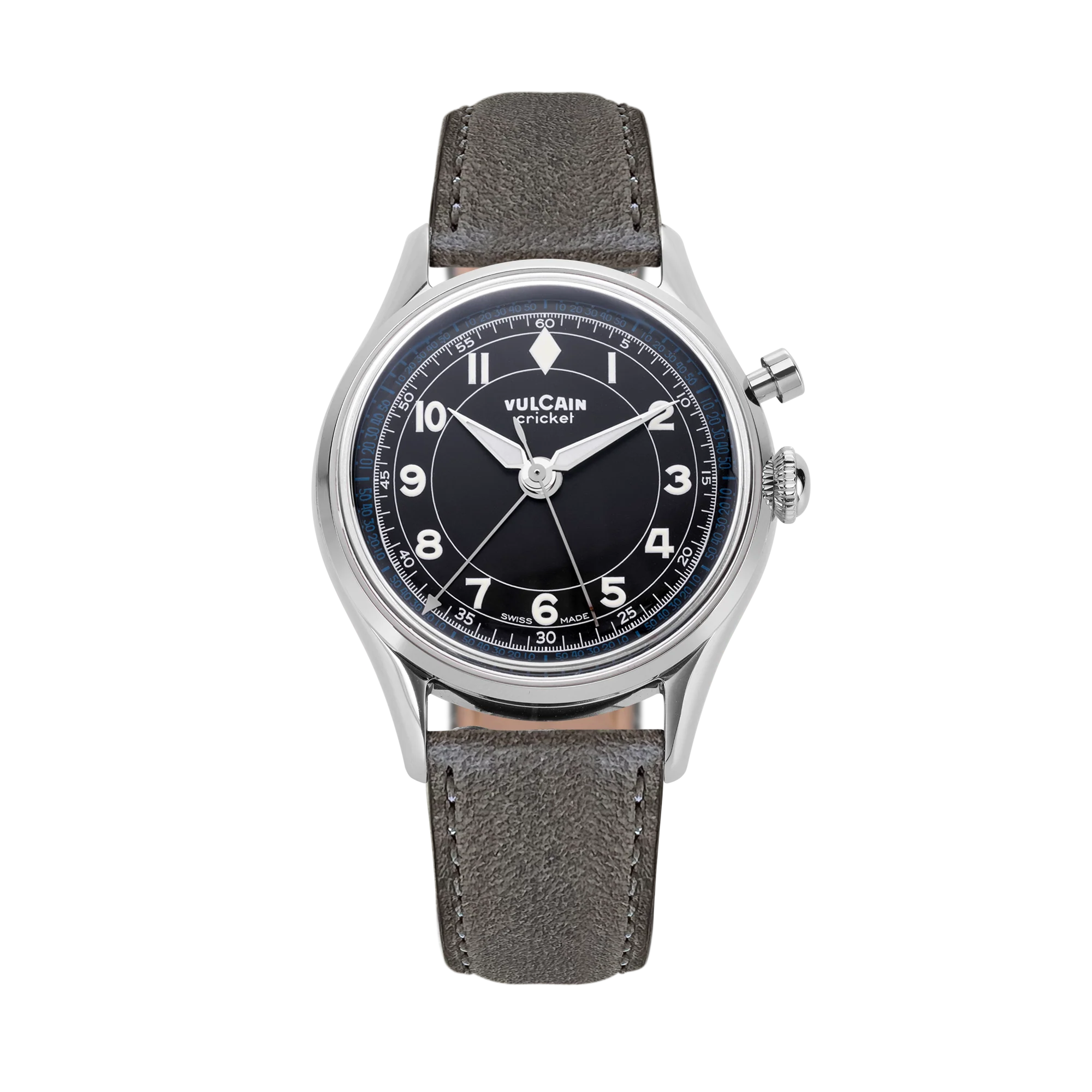Cricket Classique 36 mm - Black & White/Blue - Image 3