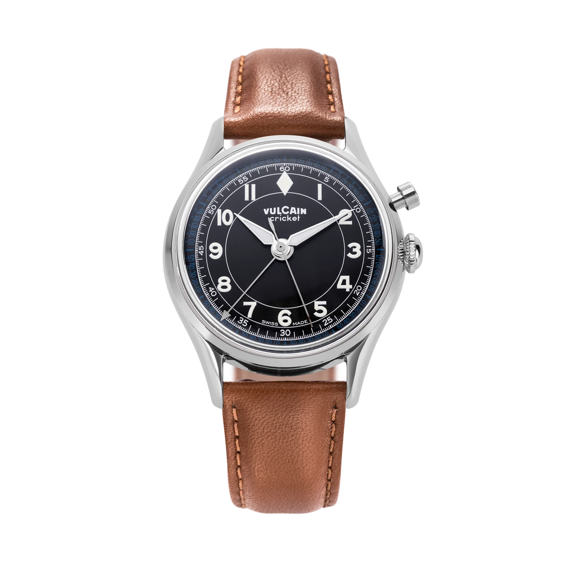 Cricket Classique 36 mm - Black & White/Blue - Image 4