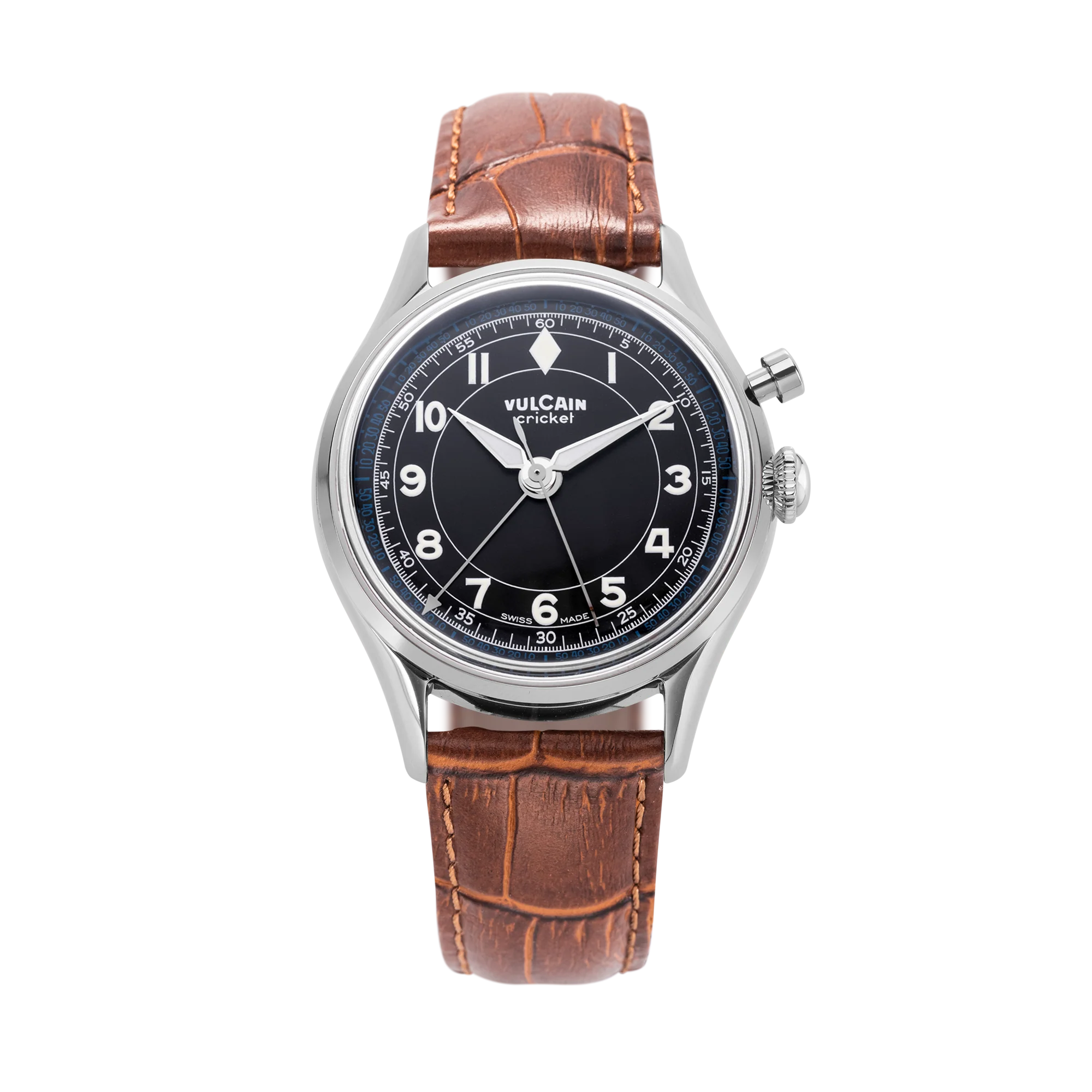 Cricket Classique 36 mm - Black & White/Blue - Image 5