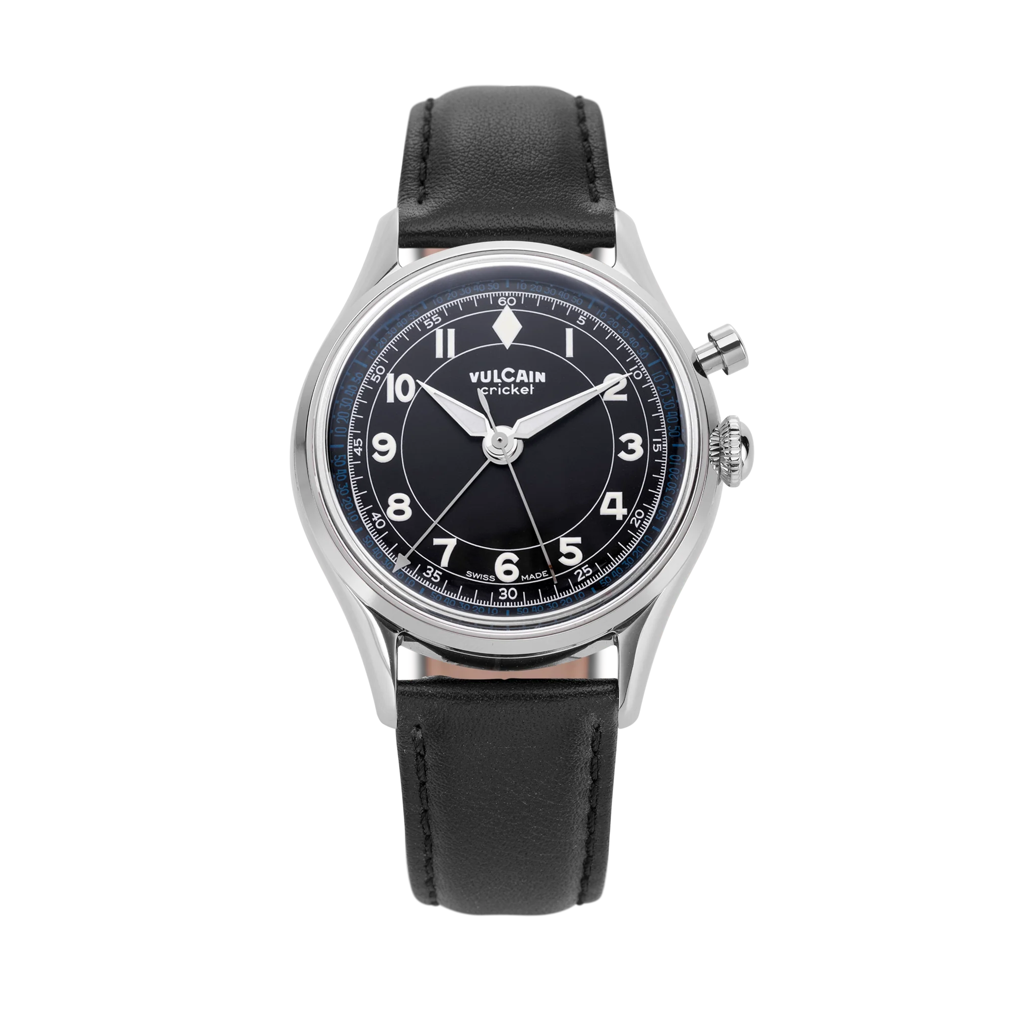 Cricket Classique 39 mm - Black & White/Blue - Image 3