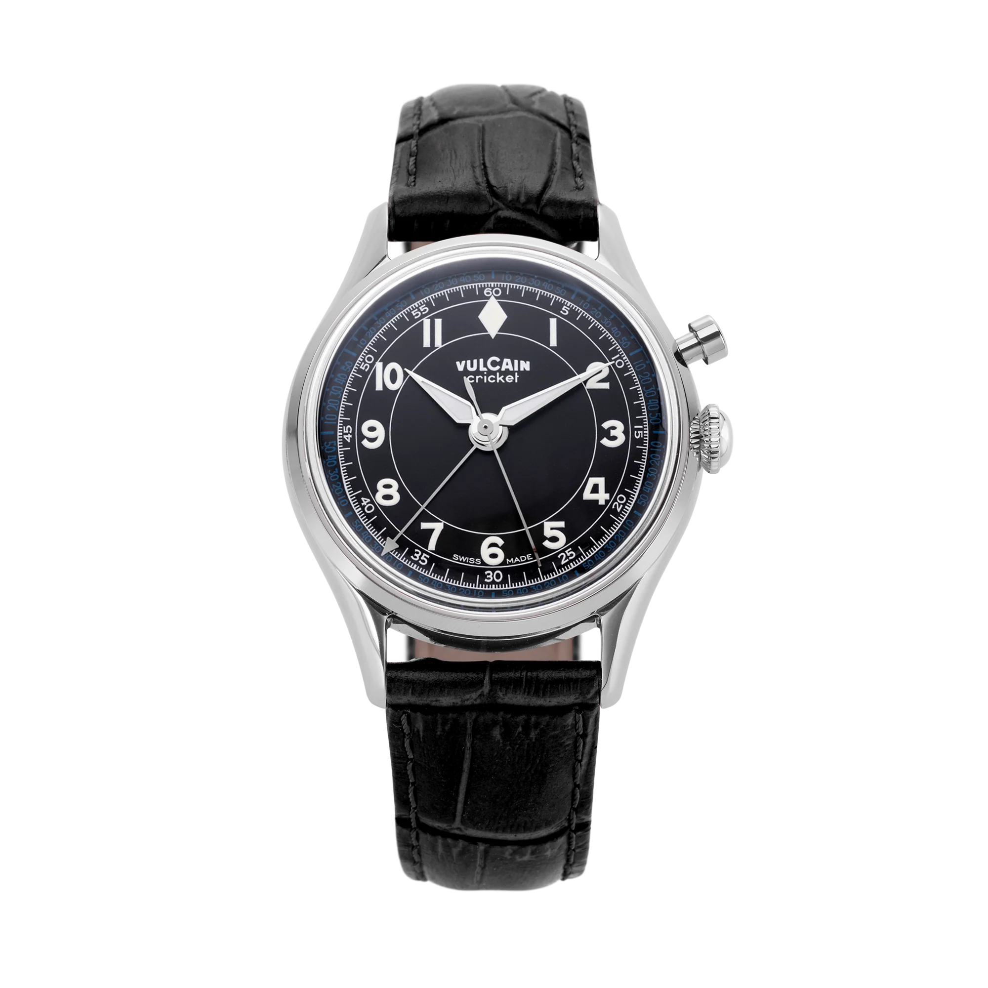 Cricket Classique 36 mm - Black & Khaki numbers - Image 7