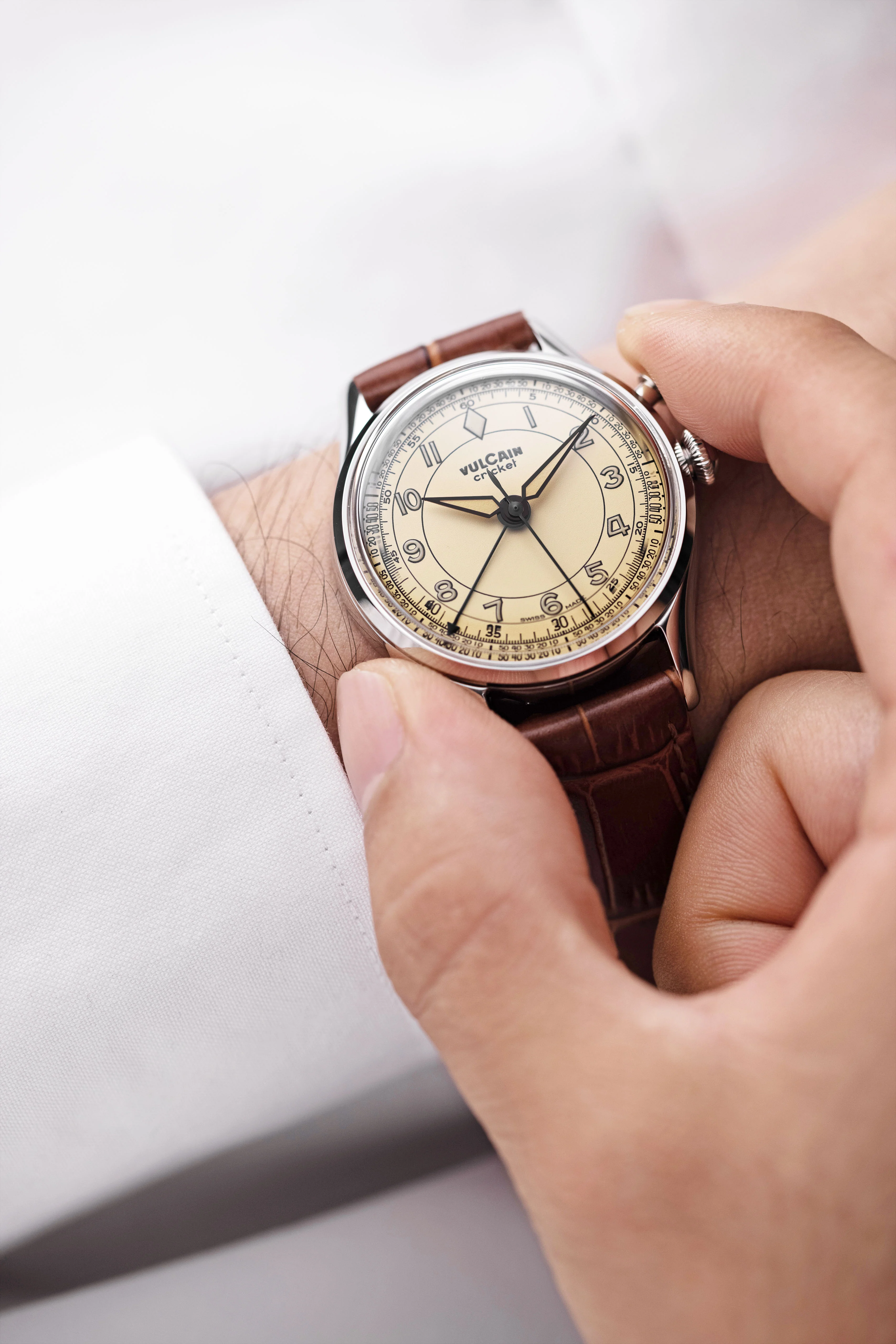Cricket Classique 36 mm - Khaki Brown - Image 19