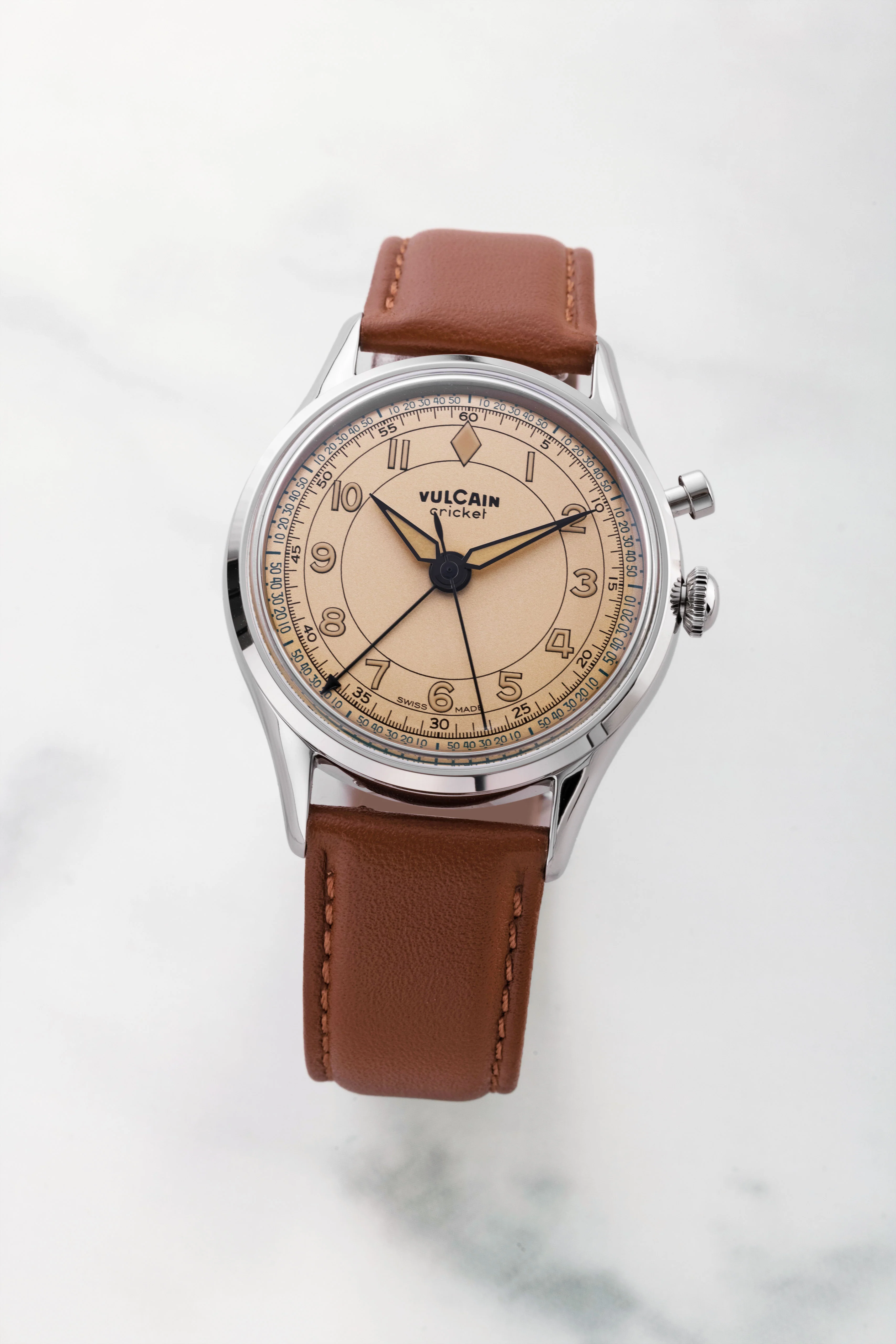 Cricket Classique 39 mm - Khaki Brown - Image 10