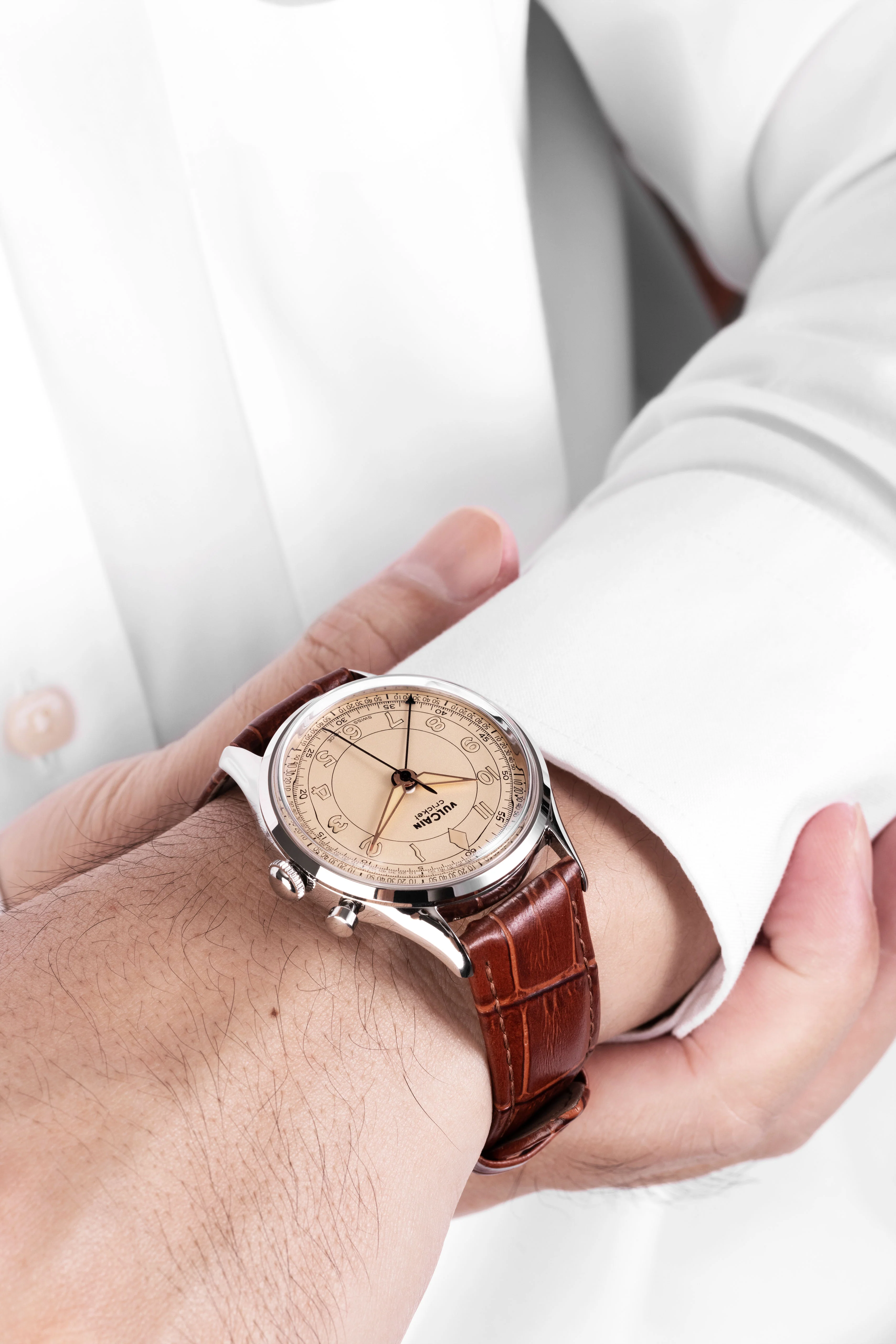 Cricket Classique 39 mm - Khaki Brown - Image 7