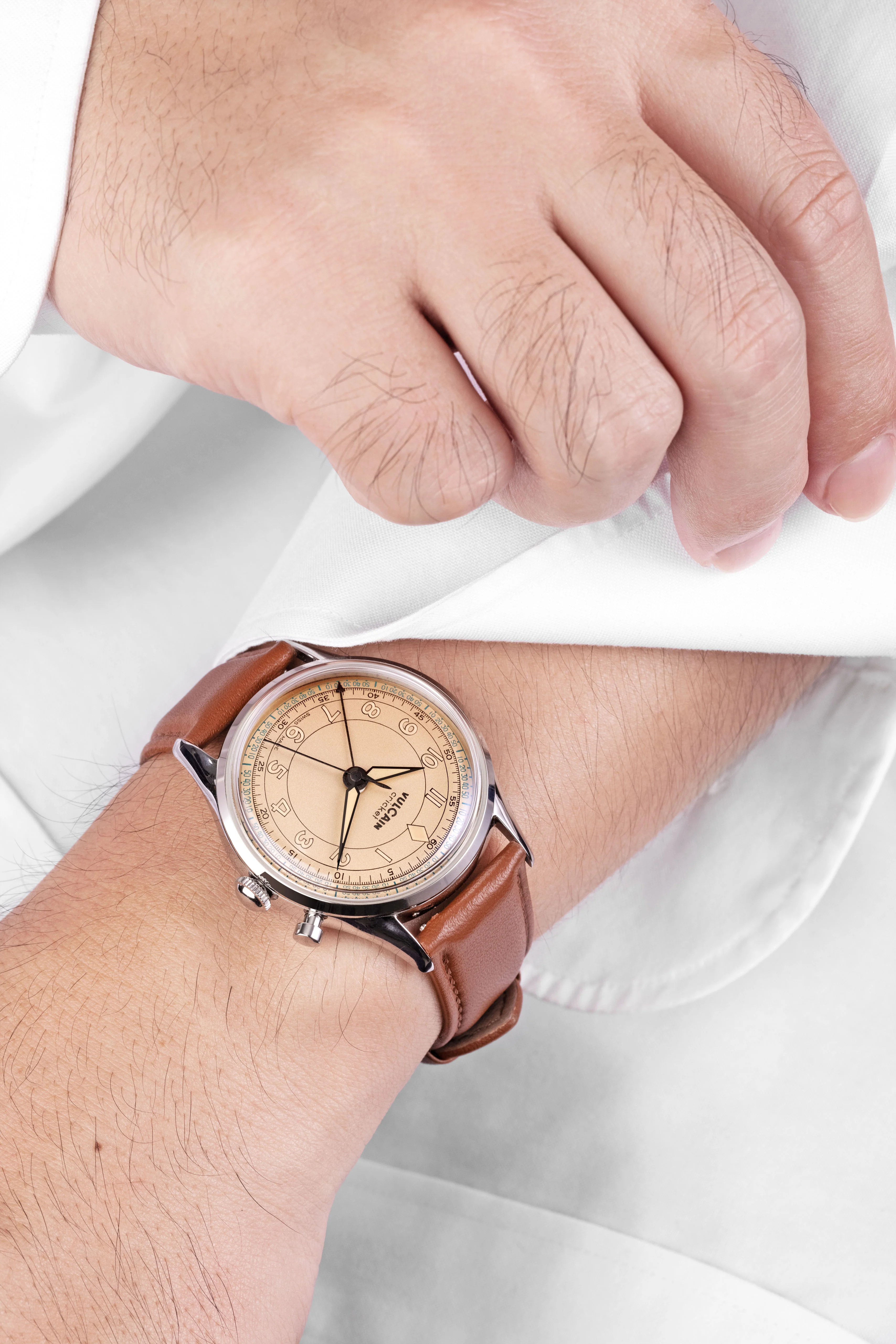 Cricket Classique 39 mm - Khaki Brown - Image 8