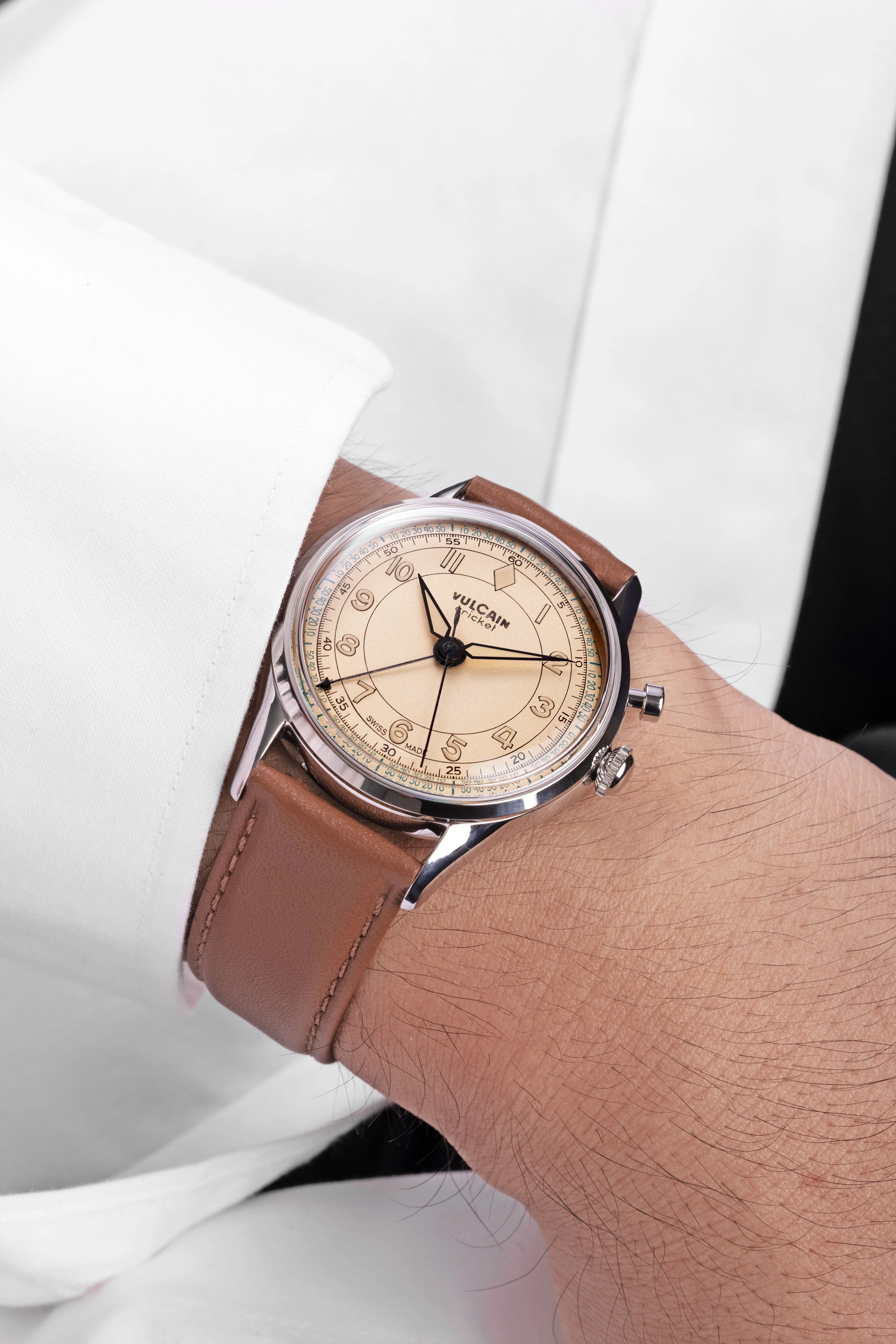 Cricket Classique 39 mm - Khaki Brown - Image 9