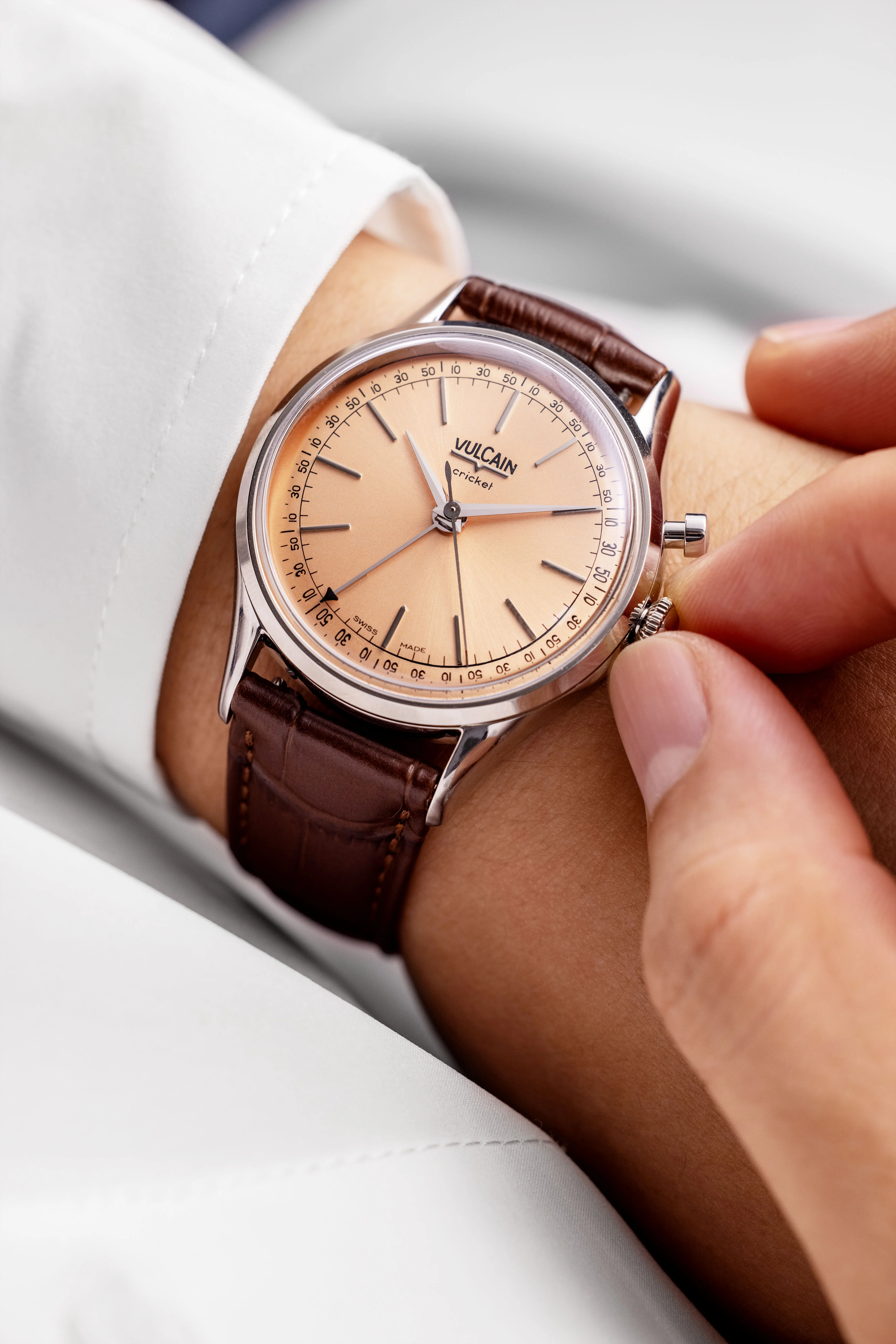 Cricket President 36 mm - Pale Salmon - Image 3