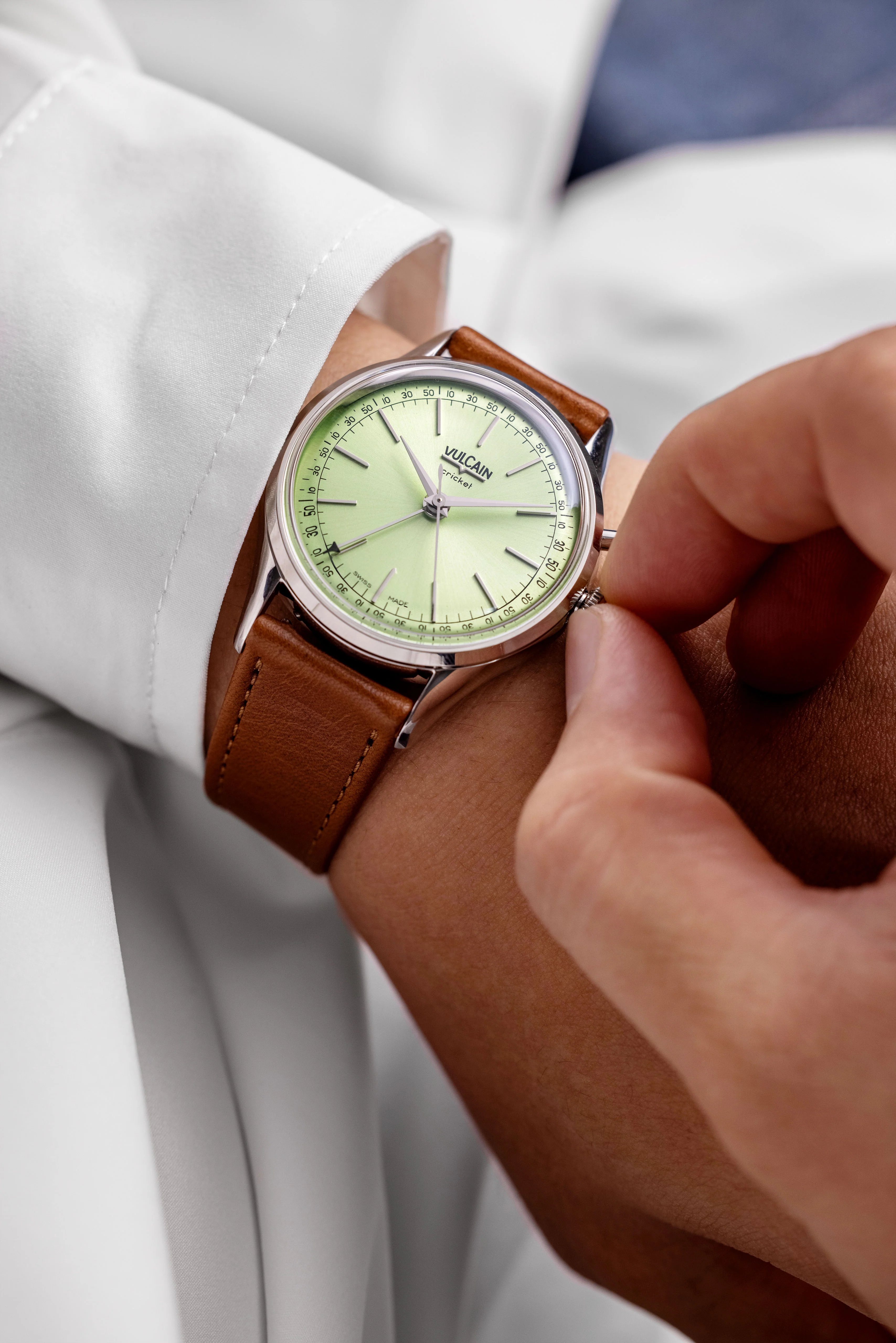 Cricket President 36 mm - Pistachio Green - Image 4
