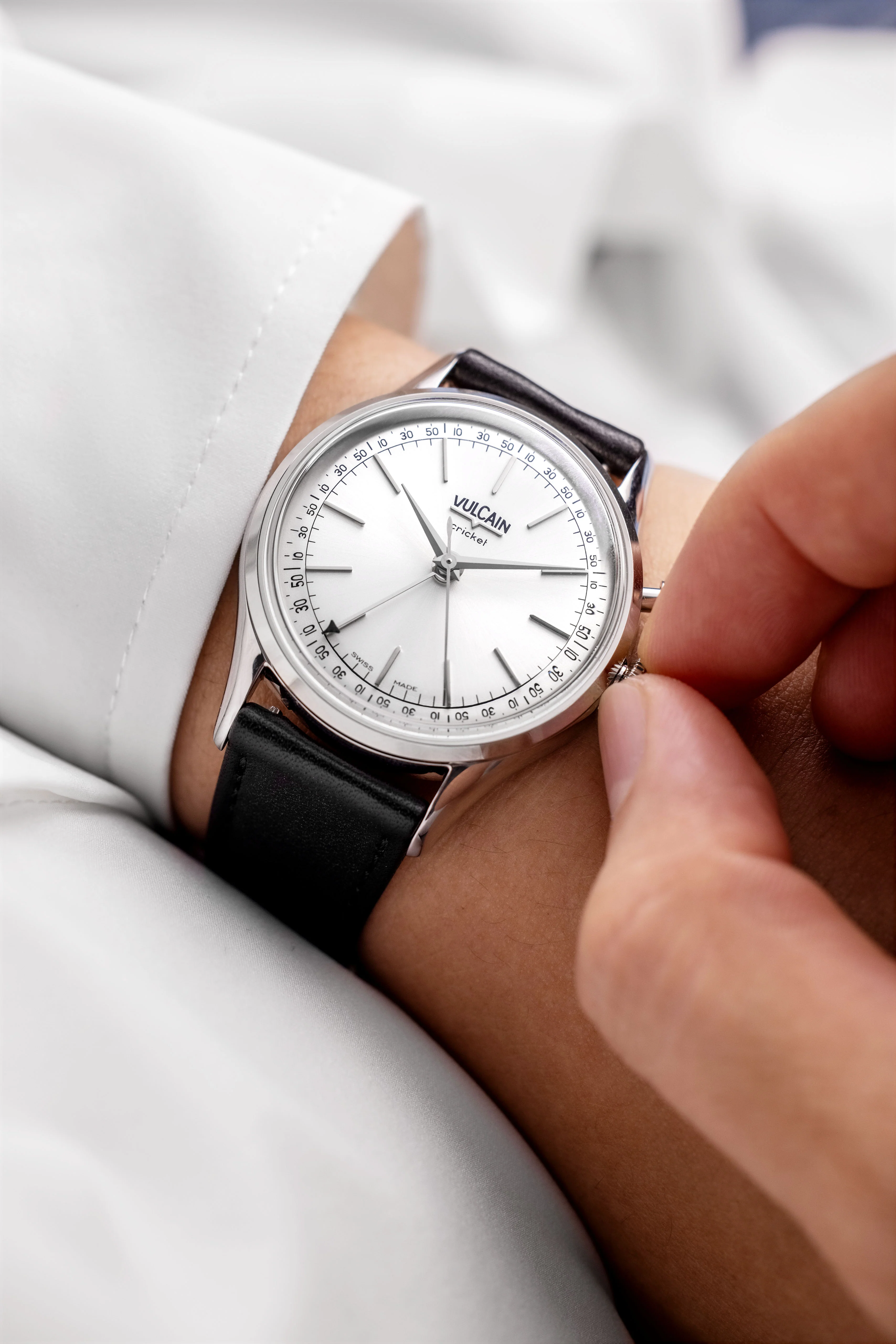 Cricket President 39 mm - Silver - Image 5