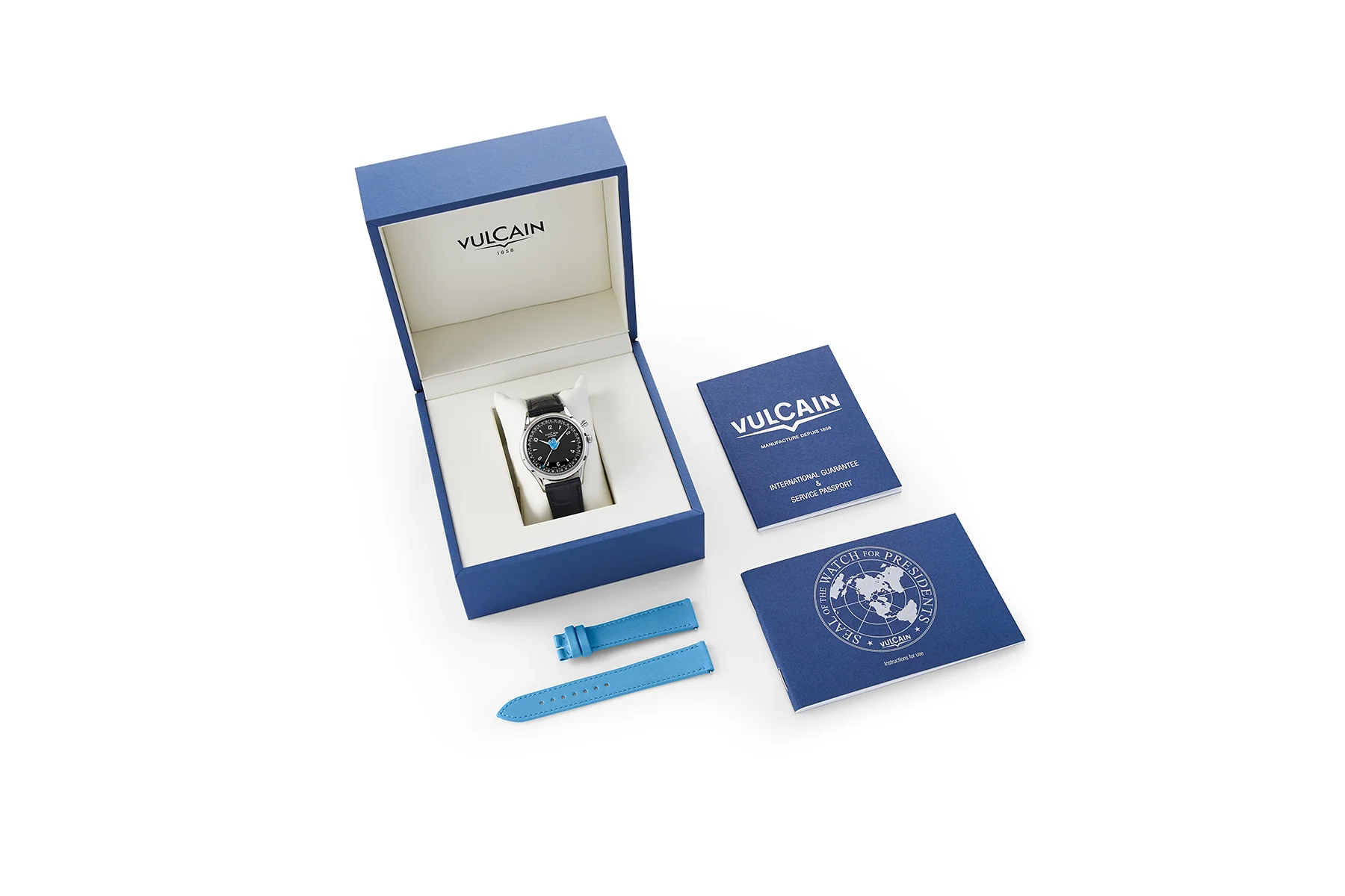 "Vulcain Salute” 39 mm - Blue - Image 10
