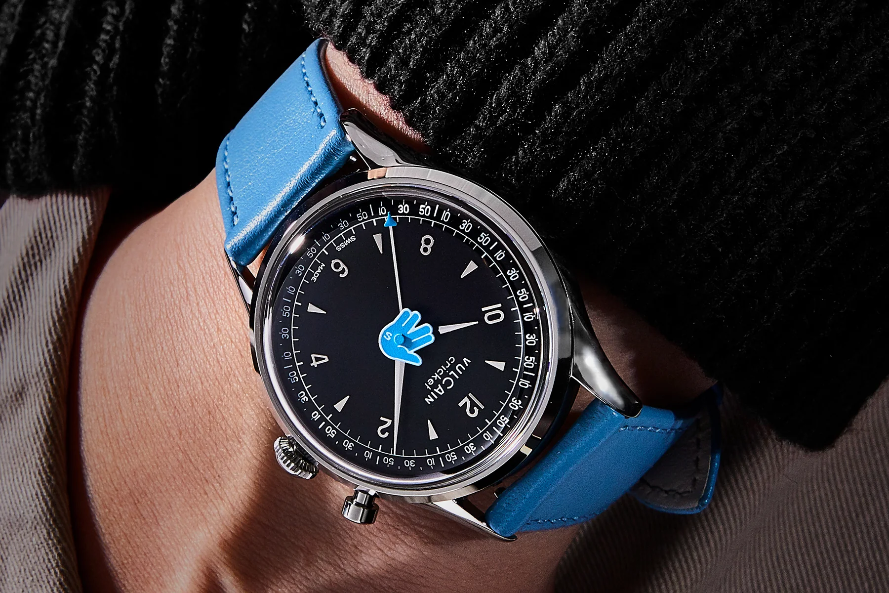 "Vulcain Salute” 39 mm - Blue - Image 5