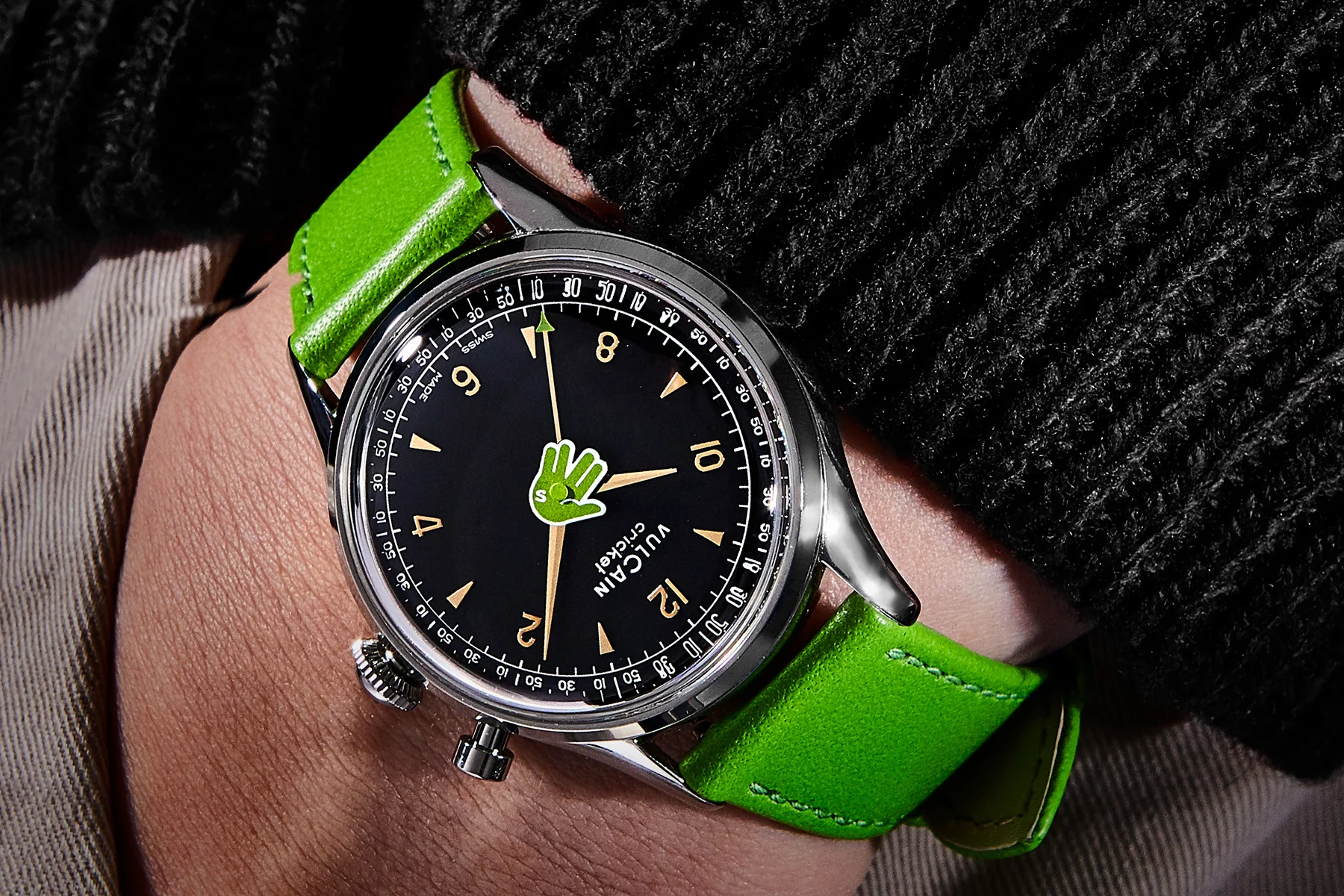 "Vulcain Salute" 36 mm - Green - Image 3