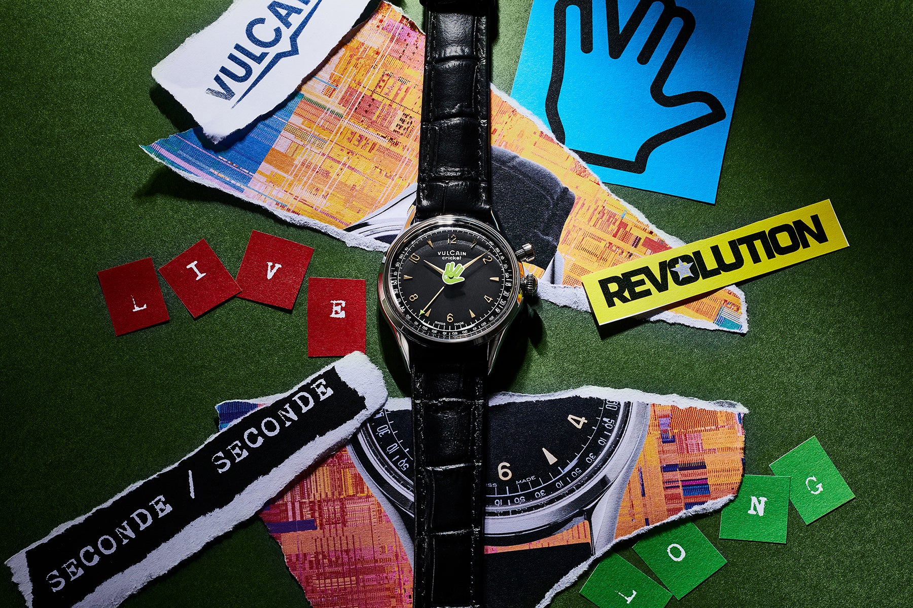 "Vulcain Salute" 36 mm - Green - Image 5