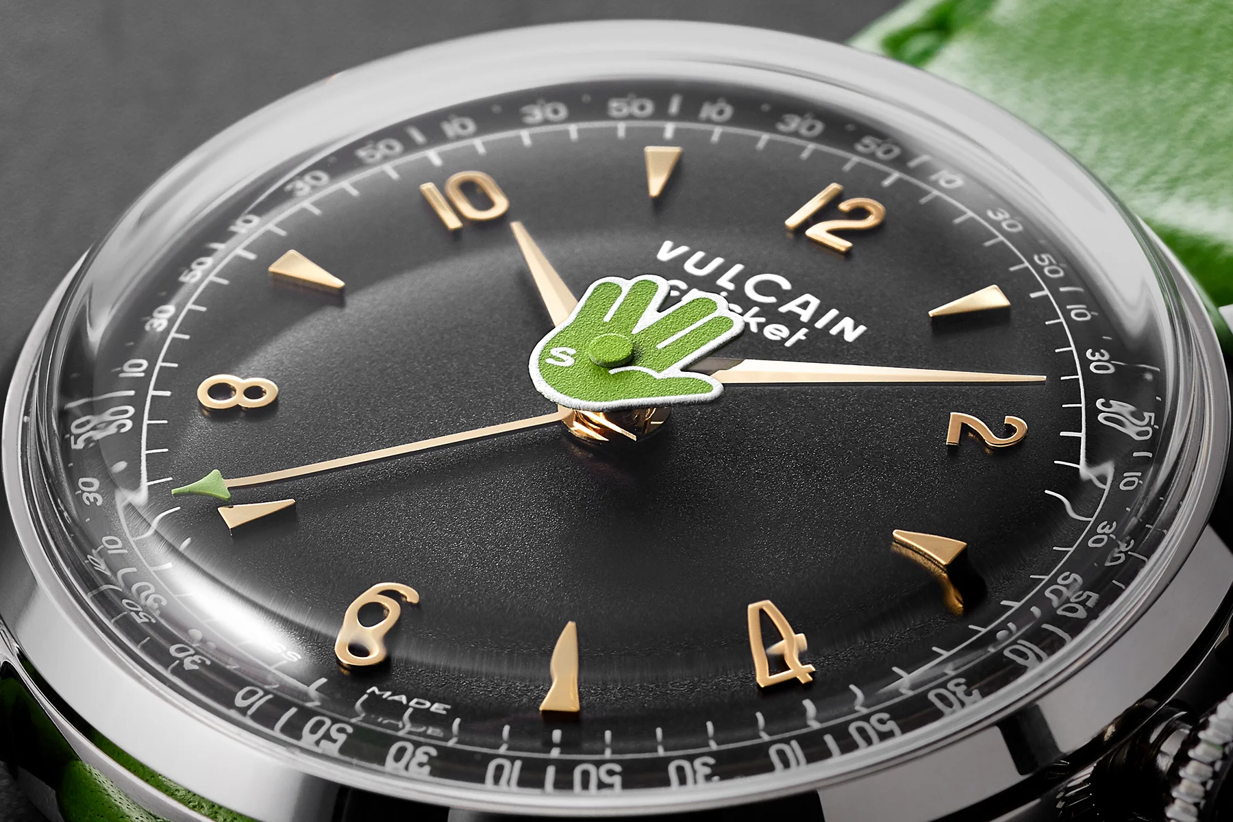 "Vulcain Salute" 36 mm - Green - Image 6