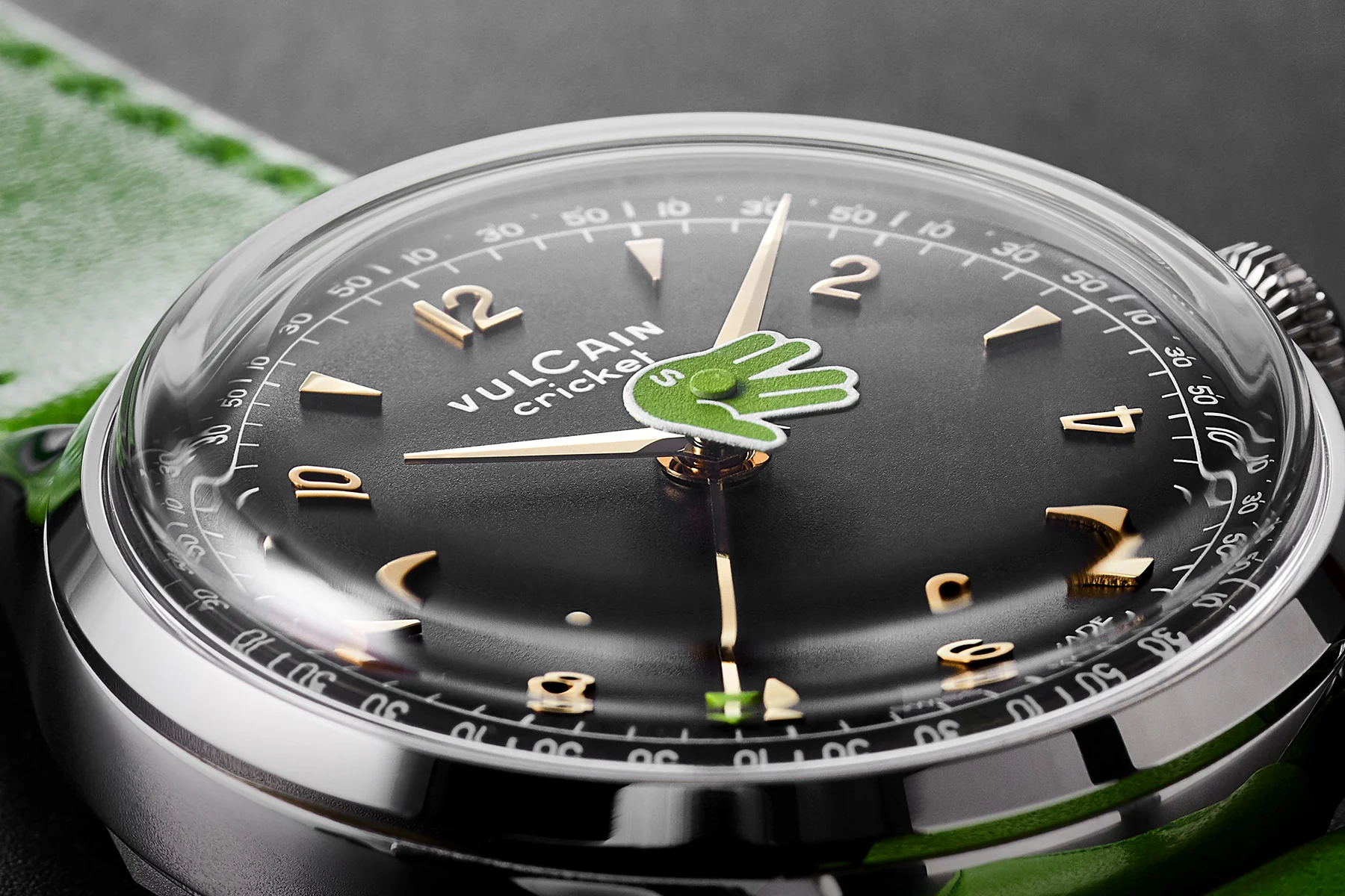 "Vulcain Salute" 36 mm - Green - Image 7