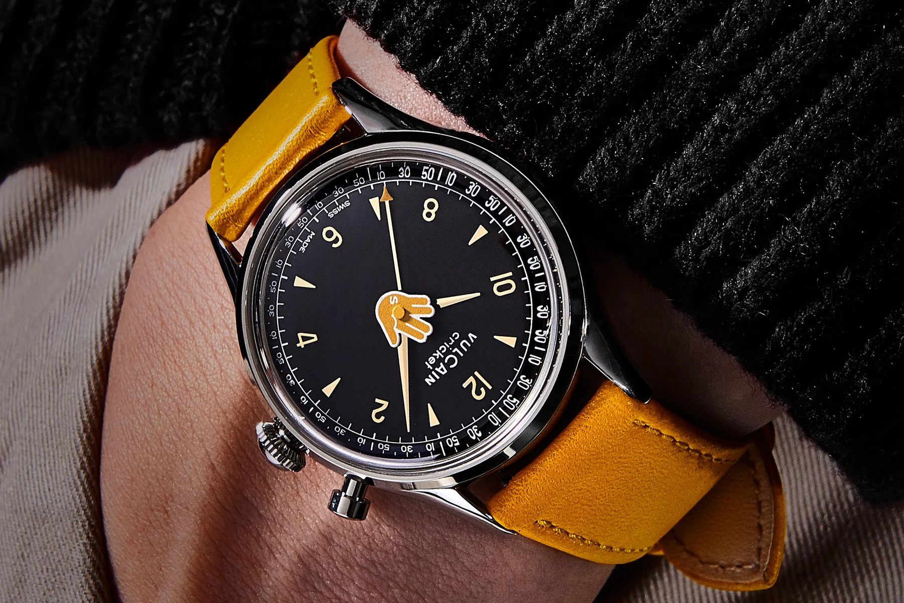"Vulcain Salute" 36 mm - Yellow - Image 7