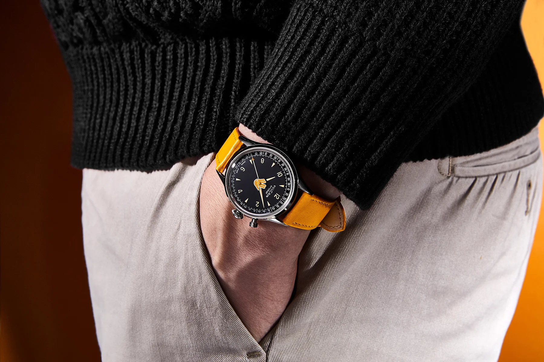 "Vulcain Salute" 36 mm - Yellow - Image 8